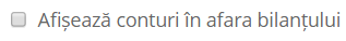 Conturi în afara bilanțului